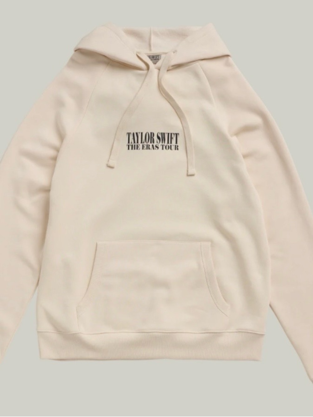 Taylor Swift Cream The Eras Tour Hoodie - Pullover Sweatshirt